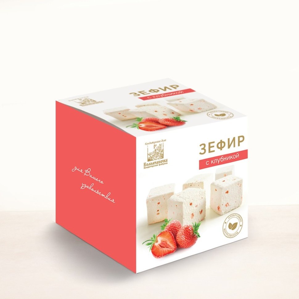  Зефир с клубникой 180г  в Тюмени