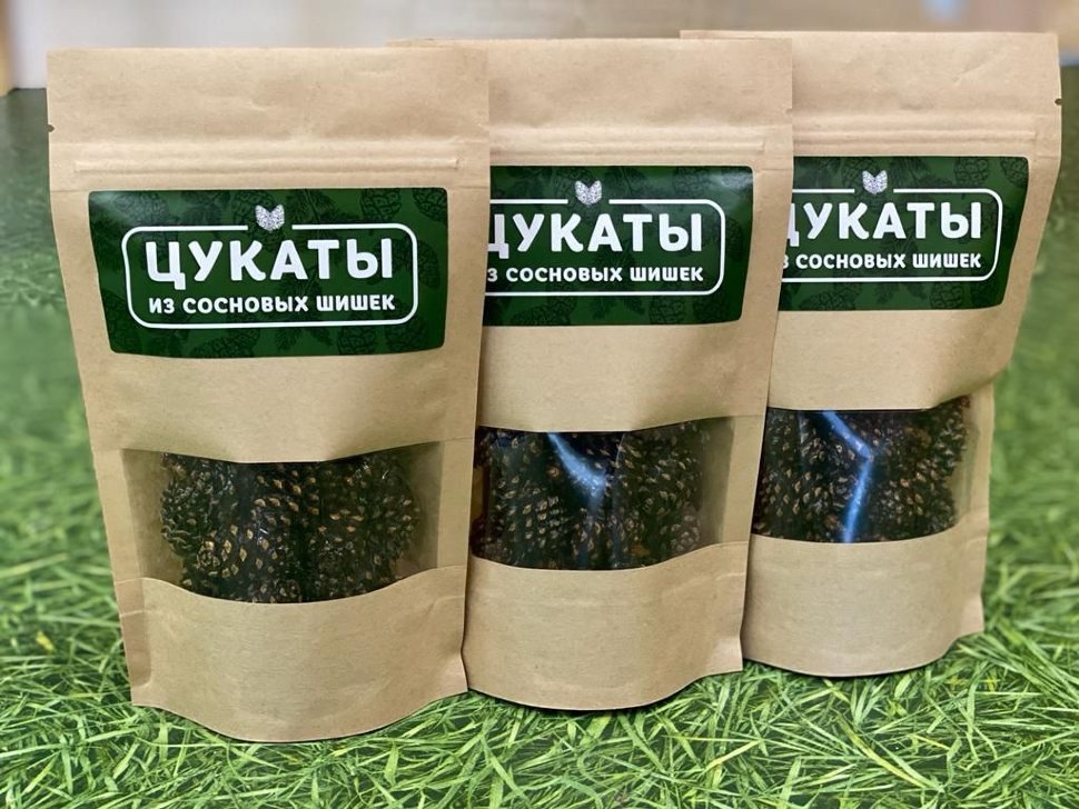  Цукаты из сосновых шишек 100г  в Тюмени