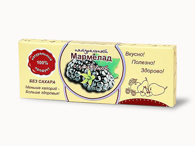  Мармелад натуральный "Ежевика" 140г в Тюмени
