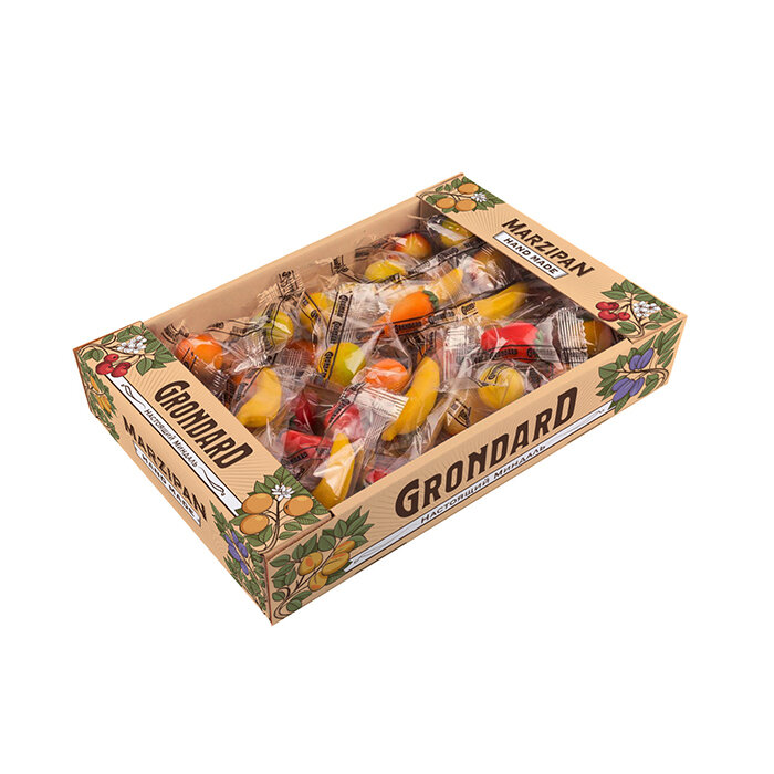  TM Grondard  Марципановые фрукты Ассорти, 500г        в Тюмени