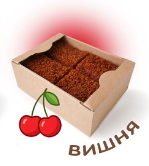  Пряник 1кг с фруктовой начинкой Вишня в Тюмени