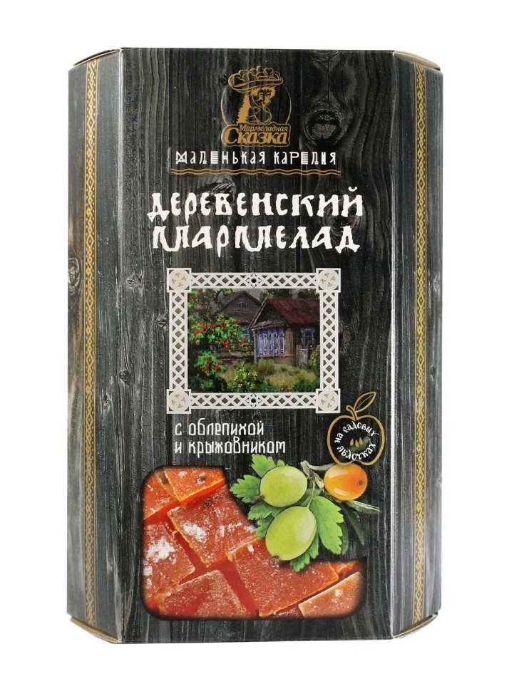  Мармелад деревенский "С крыжовником и облепихой" 300г в Тюмени
