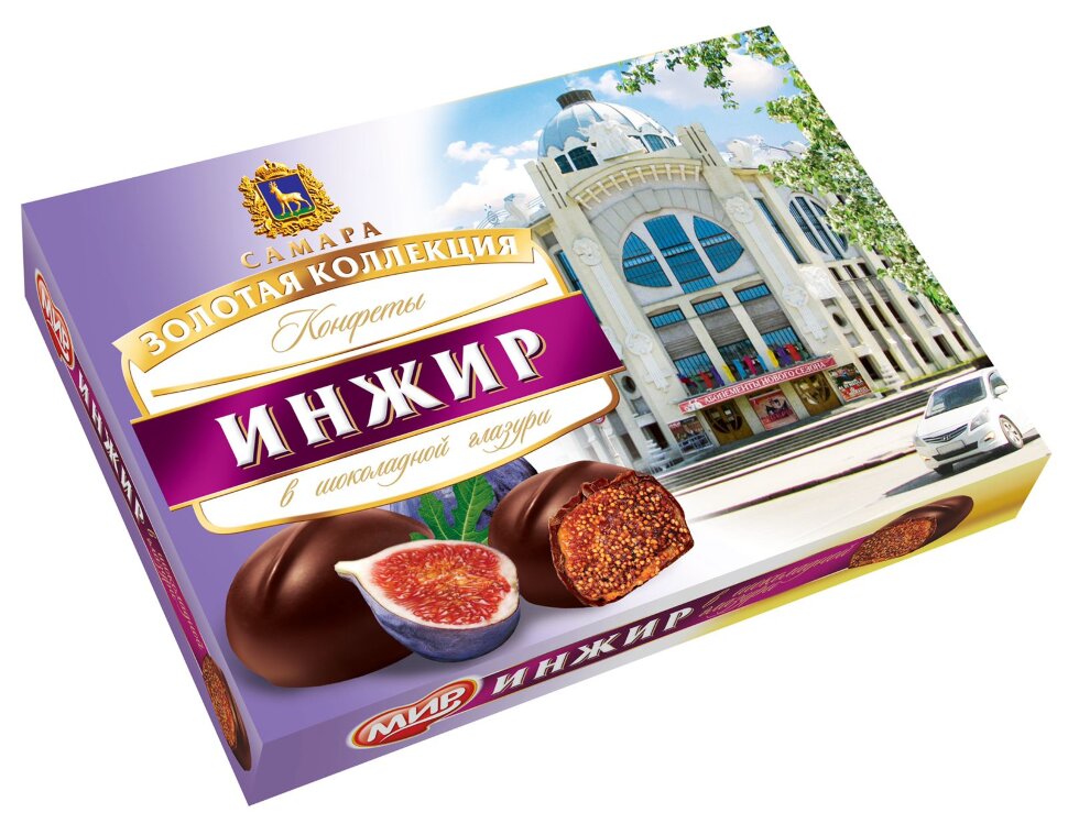  КФ МИР Инжир в шоколадной глазури 160г в Тюмени